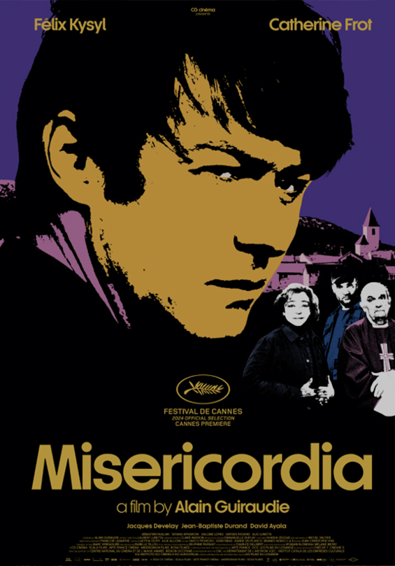 Misericordia (Francia, 2024) Drama. 103 min. B | Dir. Alain Guiraudie