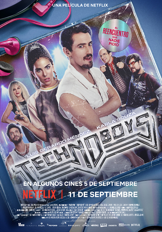 Technoboys (México, 2024) Comedia. 109 min B | Dir. Gerardo Gatica González y Luis Gerardo Méndez