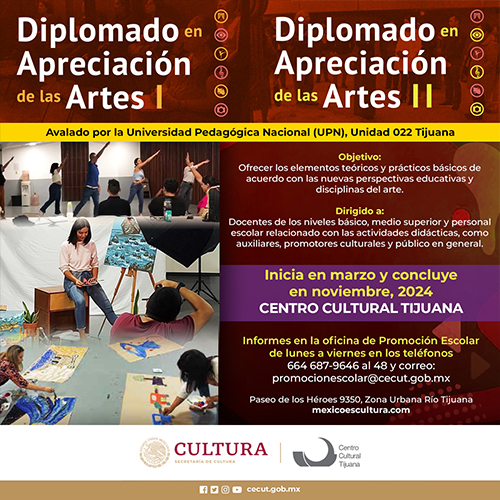 Diplomado en apreciación de las Artes I y II