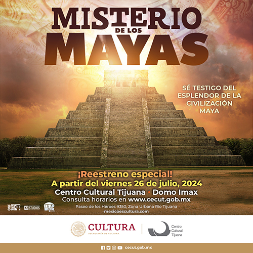 ¡Reestreno especial!<br />
Misterio de los mayas