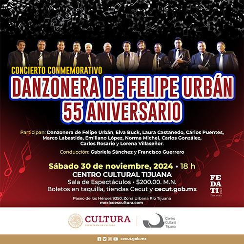 Concierto Conmemorativo Danzonera de Felipe Urbán 55 Aniversario